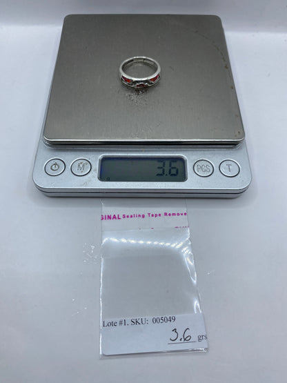 Anillo de Plata .950 con Ópalo de Fuego Rosa — Taxco — foto 6