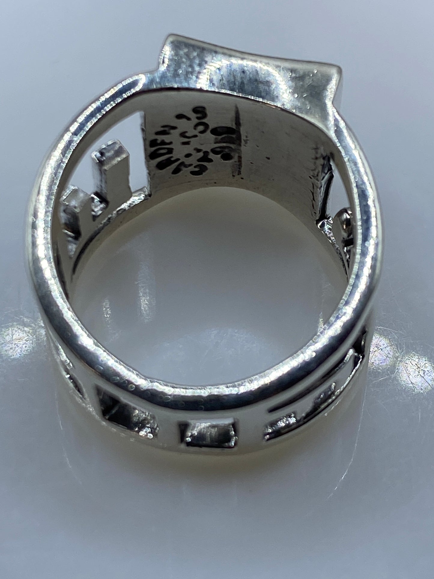 Anillo de Plata Ópalo de Fuego — Taxco .950 — foto 5