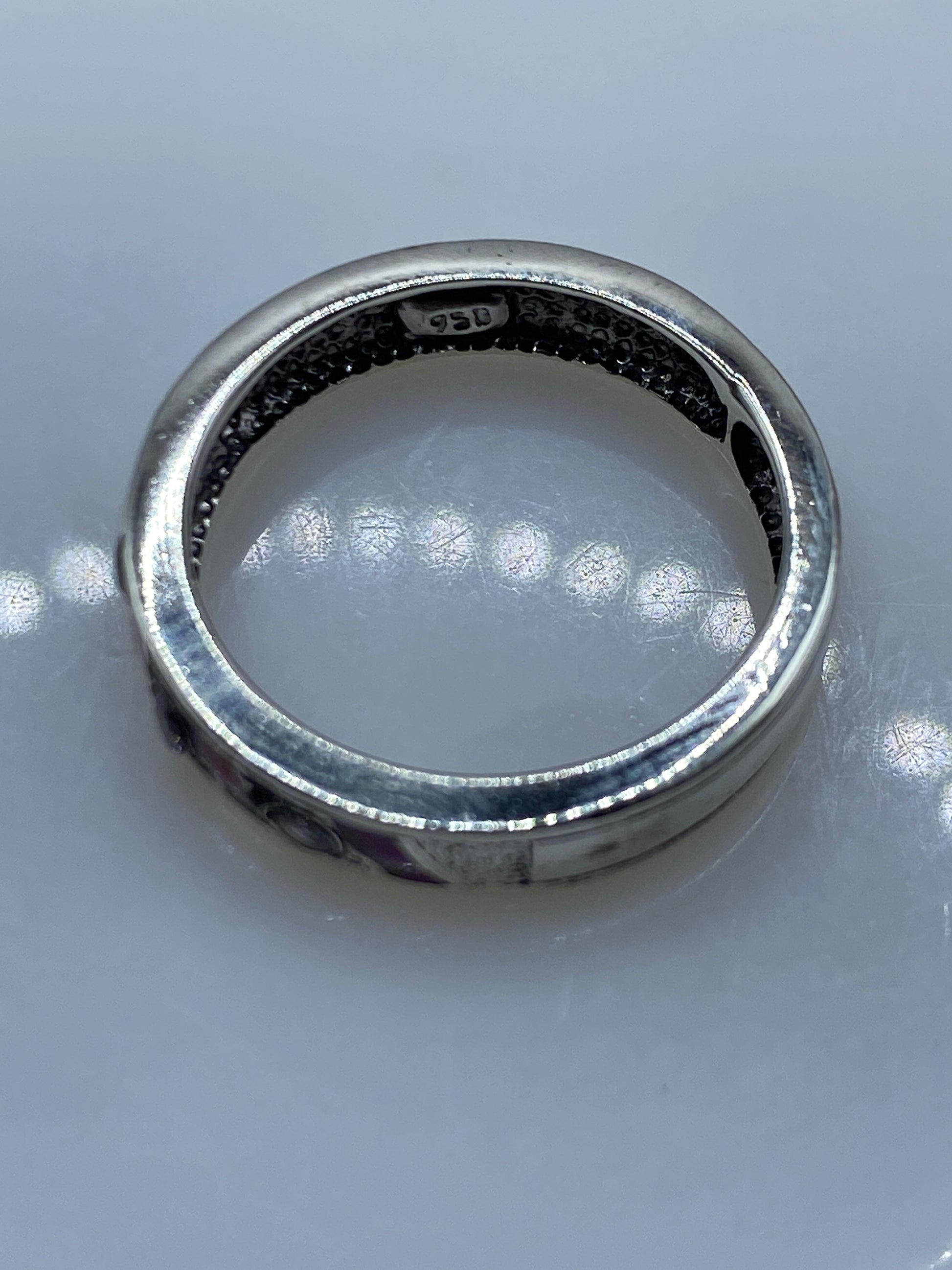 Anillo de Plata Ópalo de Fuego Rosa — Taxco .950 — foto 5