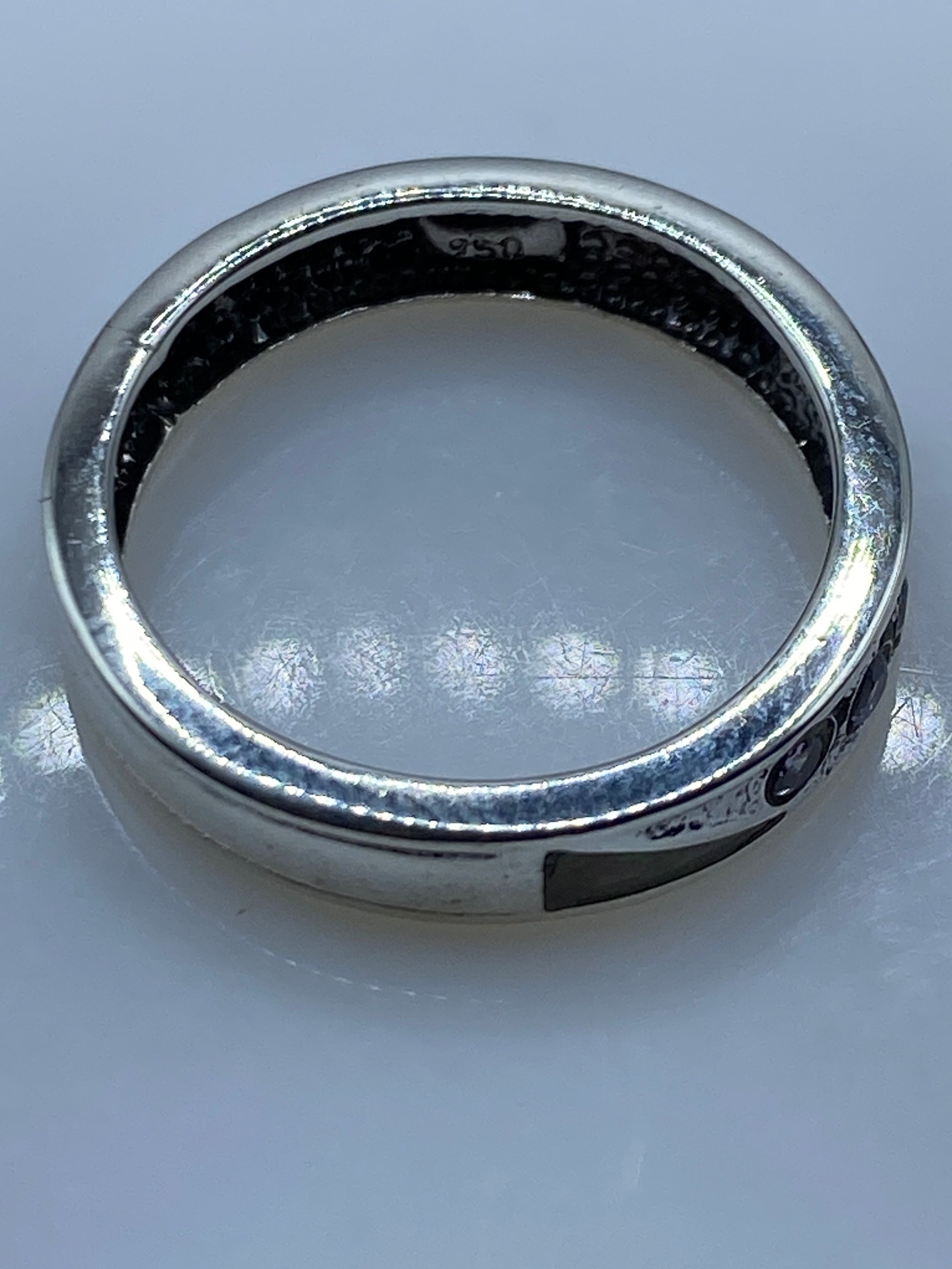 Anillo Plata Ópalo de Fuego — Diseño Unisex Taxco .950 — foto 5