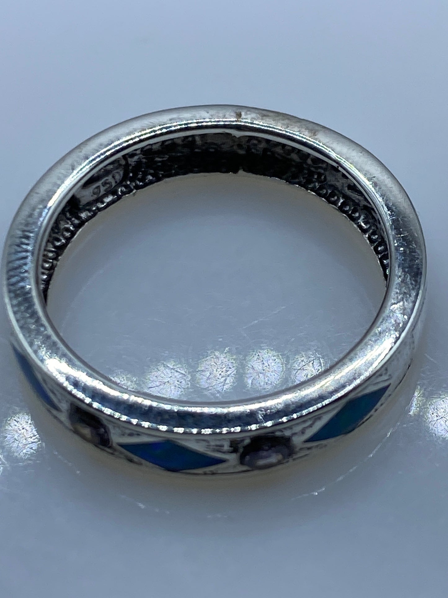 Anillo de Plata Ópalo de Fuego a la Medida — Taxco .950 — foto 5