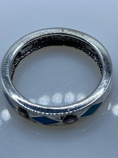 Anillo de Plata Ópalo de Fuego a la Medida — Taxco .950 — foto 5