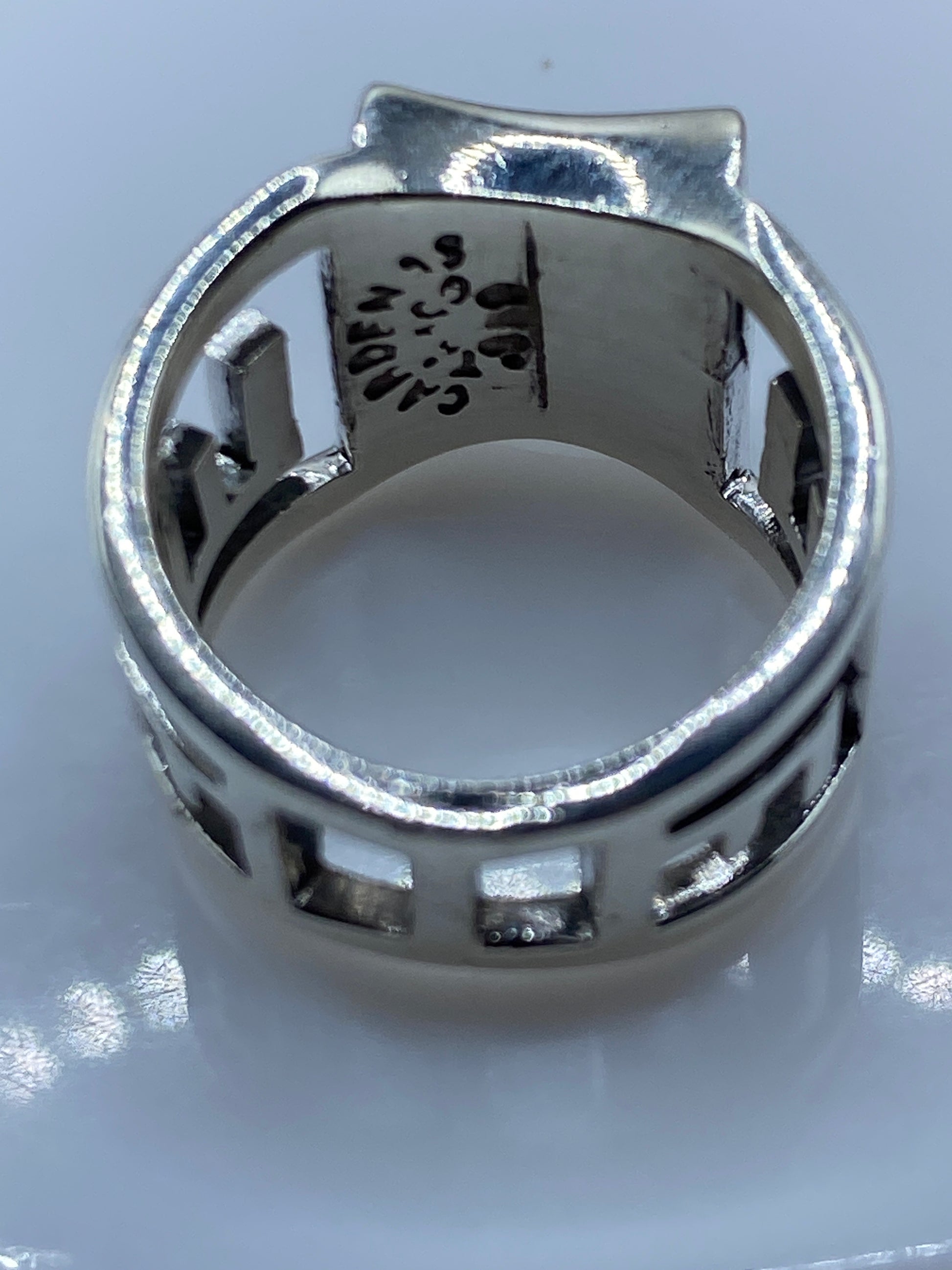 Anillo Plata .950 Ópalo de Fuego Verde Limón — Taxco — foto 5