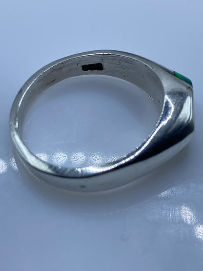 Anillo de Plata .950 con Ópalo de Fuego Verde — Taxco — foto 5