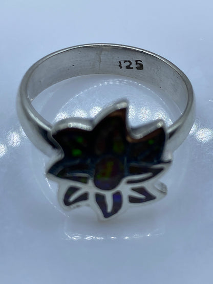 Anillo de Plata Ópalo de Fuego — Taxco .925 — foto 5