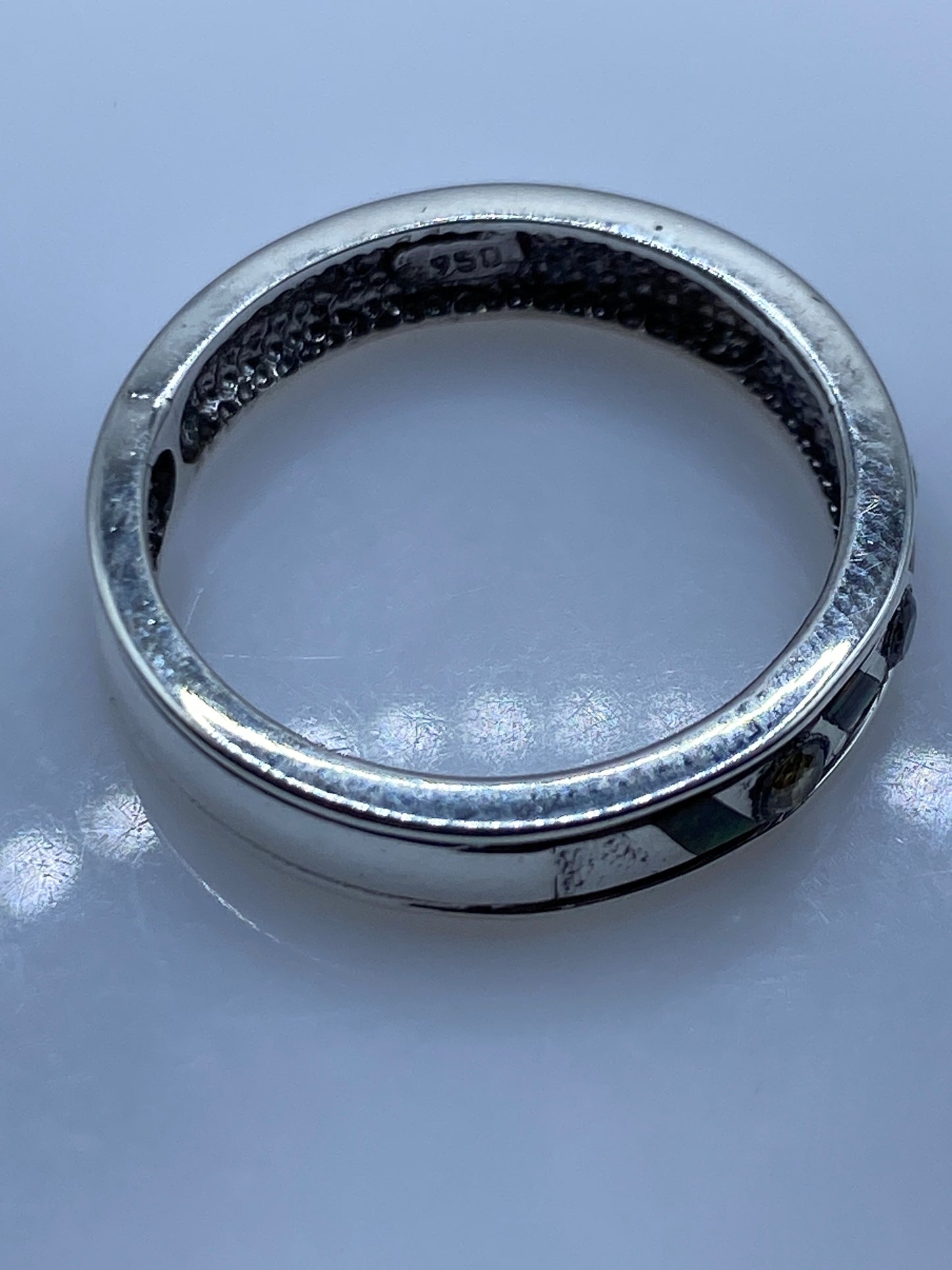 Anillo Ópalo de Fuego Plata .950 — Hecho a Medida Taxco — foto 5