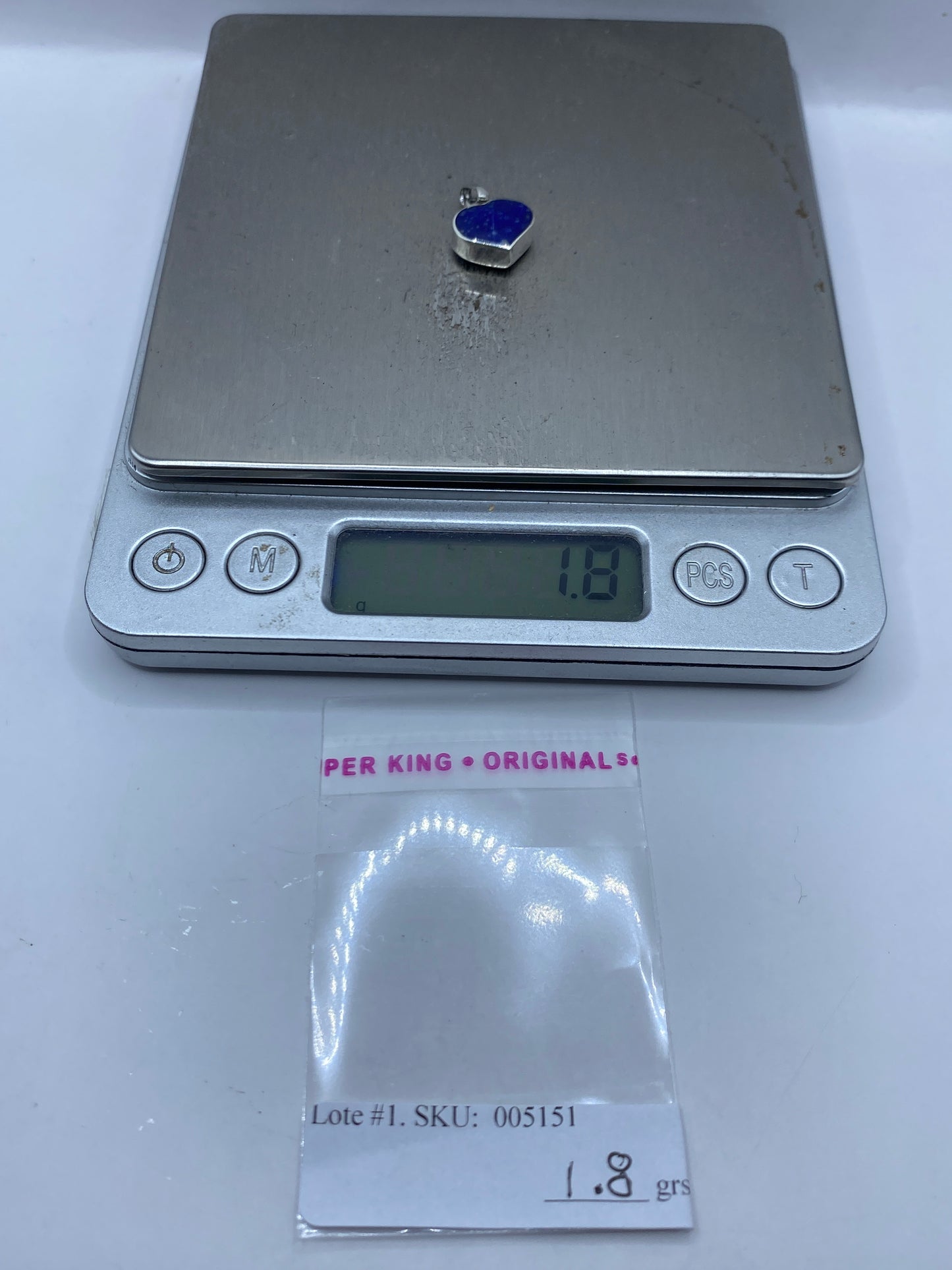 Dije Corazón Malaquita en Plata .925 — Taxco — foto 5