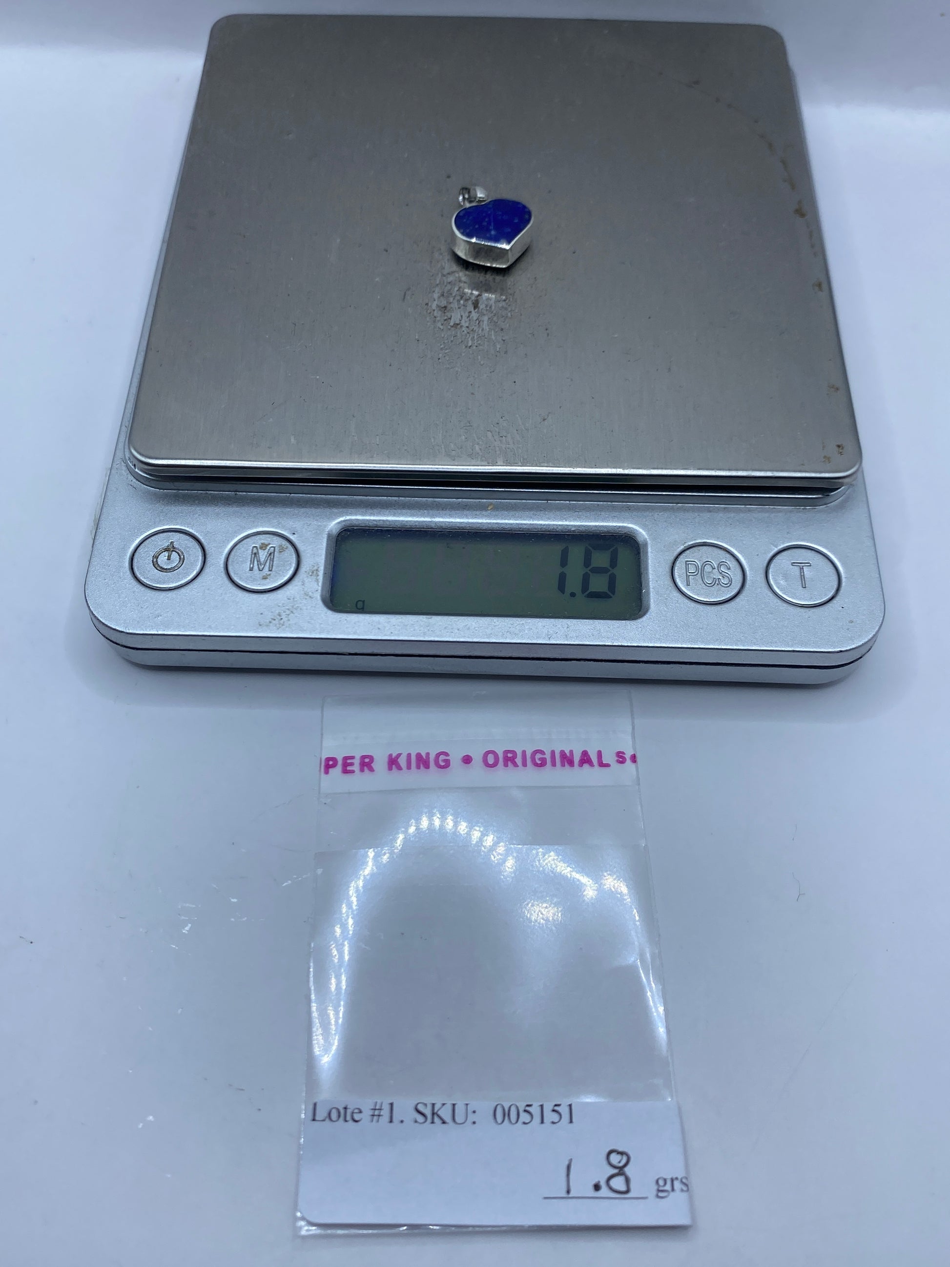 Dije Corazón Malaquita en Plata .925 — Taxco — foto 5
