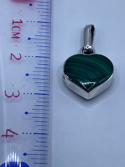 Dije de Plata con Malaquita Verde — Taxco .950 — foto 5