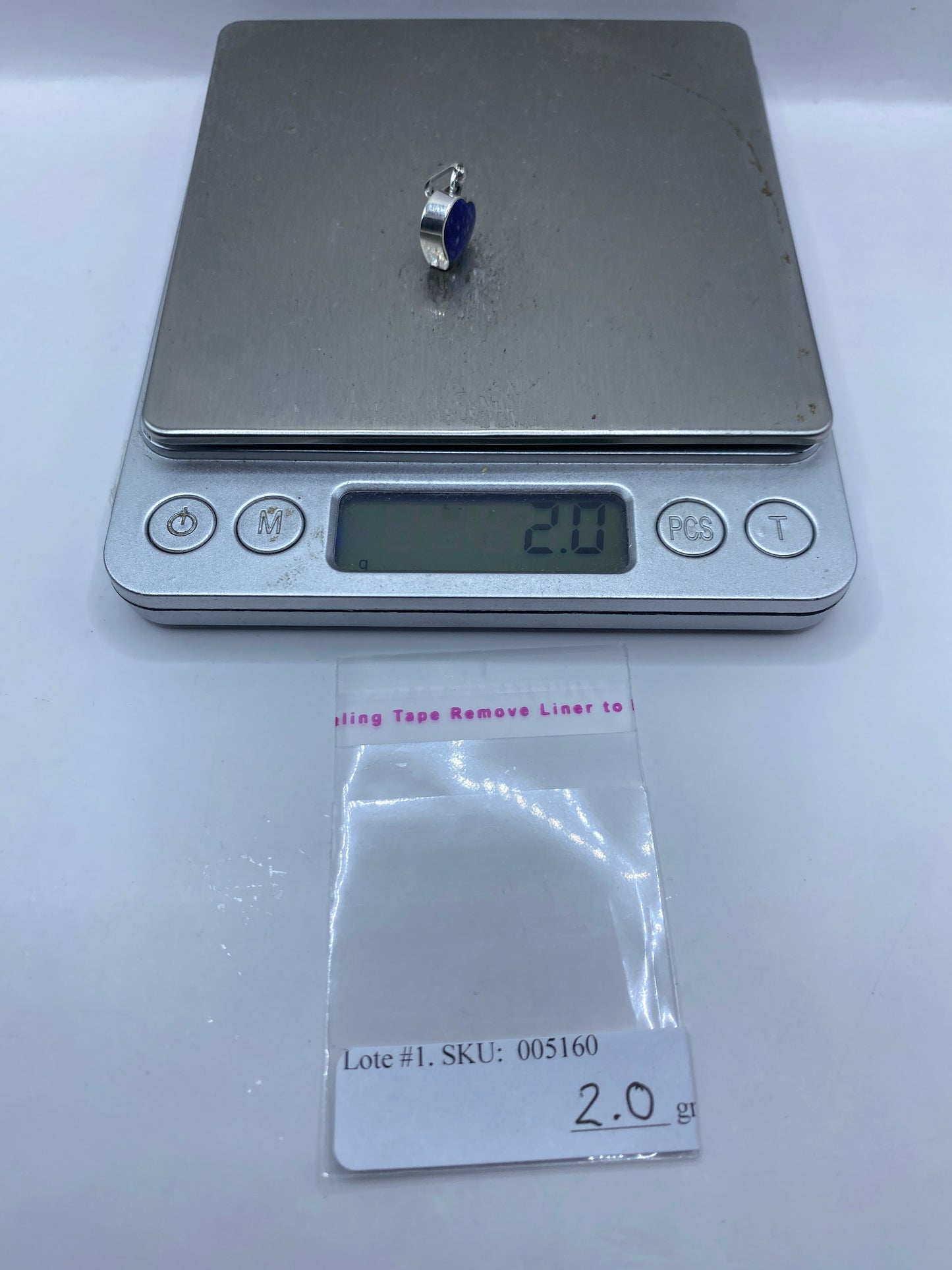 Dije de Plata con Malaquita Verde — Taxco .950 — foto 6
