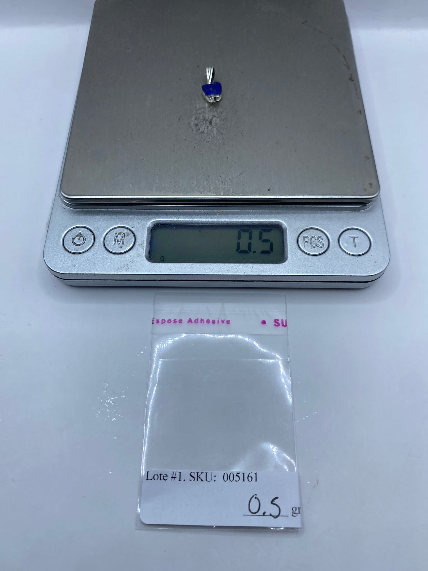 Dije de Plata con Piedra Azul — Taxco .925 — foto 6