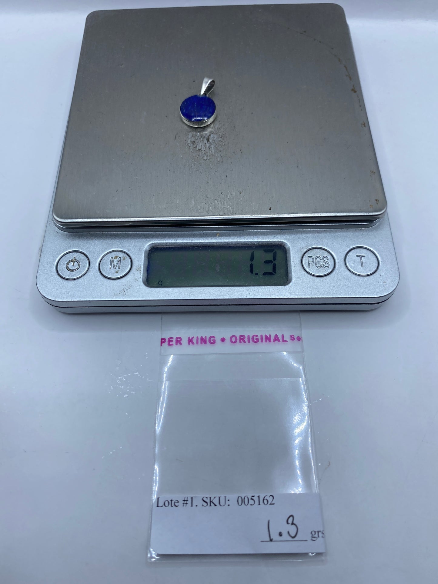 Dije de Plata con Piedra Azul — Taxco .925 — foto 5