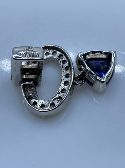 Dije de Plata con Ópalo de Fuego Azul — Taxco .925 — foto 5