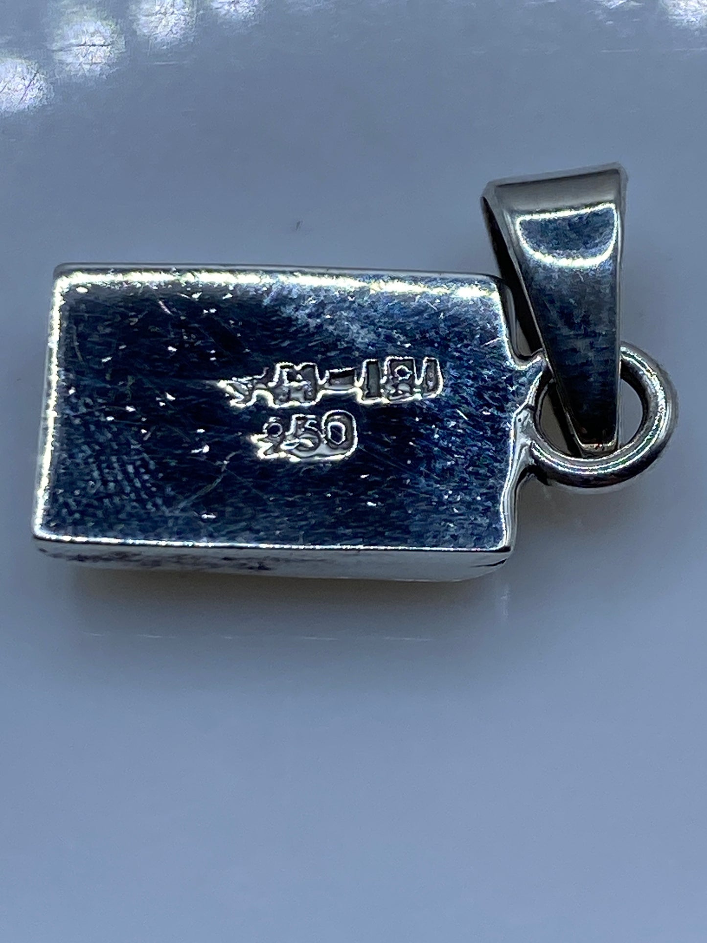Dije de Plata con Ópalo de Fuego Rosa — Taxco .950 — foto 5