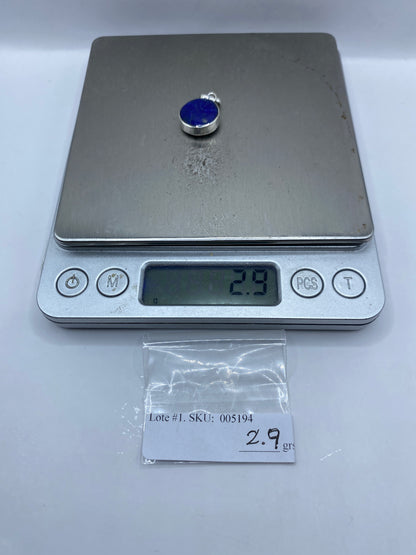 Dije de Plata con Piedra Azul — Taxco .925 — foto 5