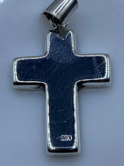Cruz de Plata Lapislázuli — Dije Religioso Taxco .950 — foto 5