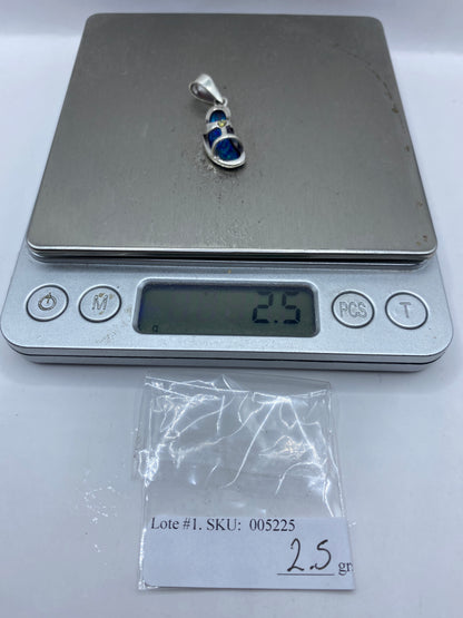Dije Ópalo de Fuego Plata .950 — Taxco Artesanal — foto 6