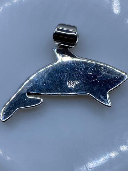 Dije Orca en Plata con Ópalo de Fuego — Taxco .925 — foto 5