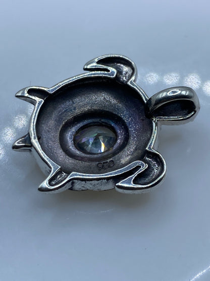 Dije Tortuga Plata .950 con Opalo de Fuego — foto 5