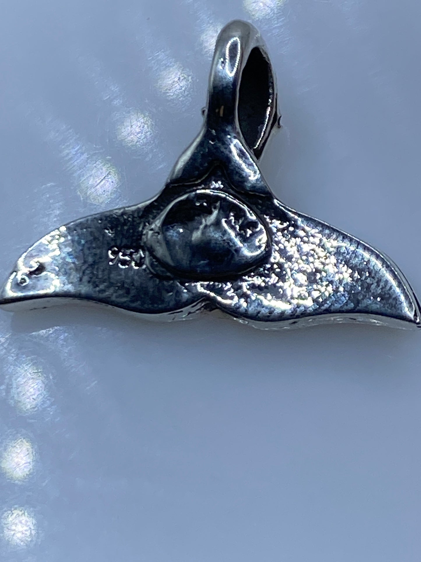 Dije Ballena Plata Ópalo de Fuego — Taxco .950 — foto 5