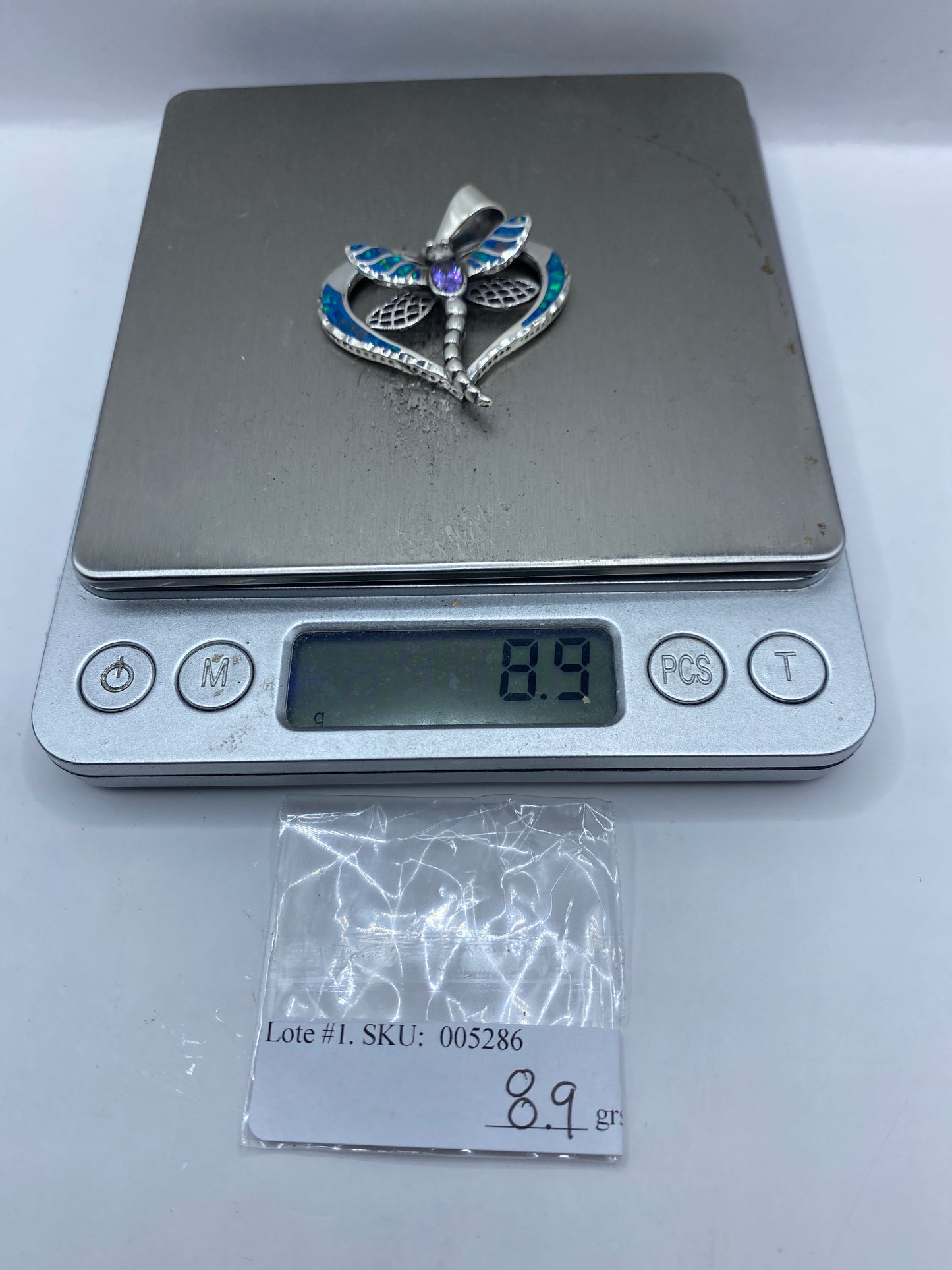 Dije Libélula Plata .950 con Opalo de Fuego — Taxco — foto 6