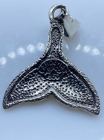 Dije Plata Opalo de Fuego Cola de Ballena — .950 Taxco — foto 5