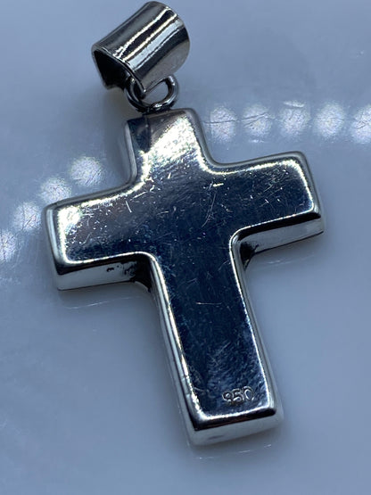 Dije Cruz de Plata .950 con Lapislázuli — Taxco — foto 5