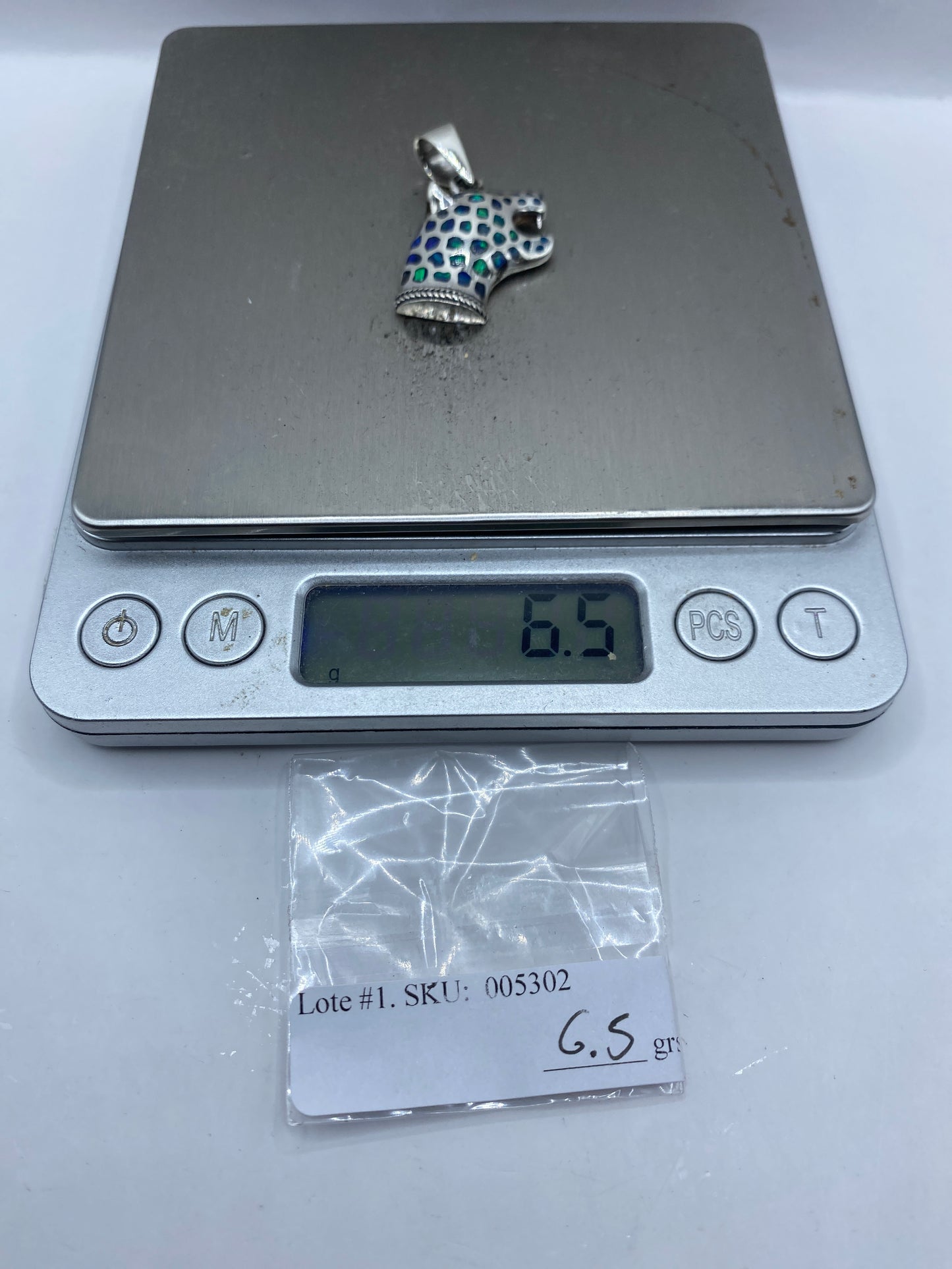 Dije de Plata Ópalo de Fuego — Taxco .950 — foto 6
