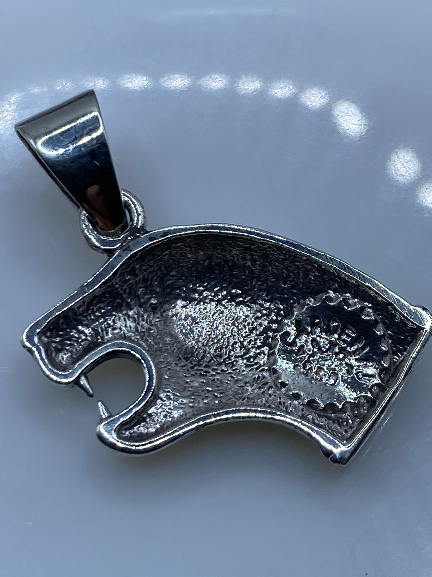 Dije de Plata Jaguareté con Ópalo de Fuego — Taxco .950 — foto 5