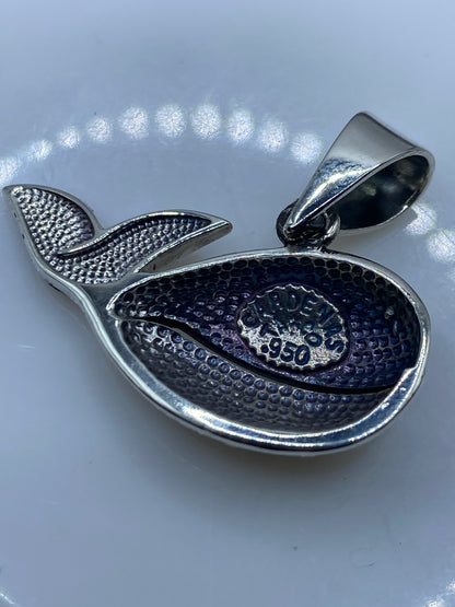 Dije Ballena Plata .950 con Ópalo de Fuego — Taxco — foto 5