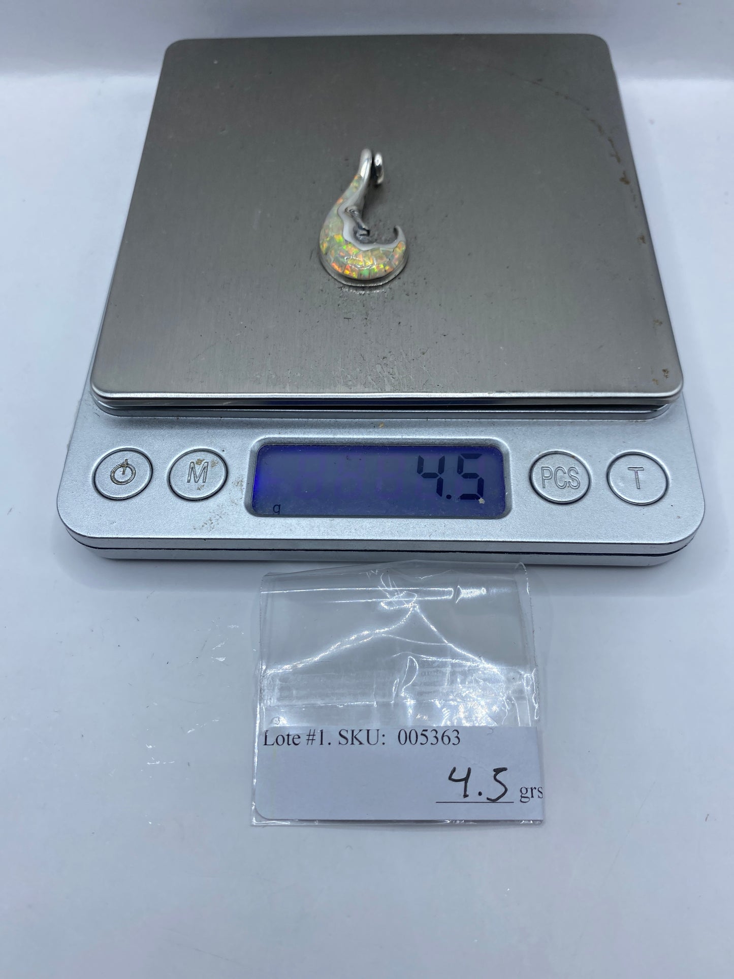 Dije de Plata .950 con Ópalo de Fuego — Taxco — foto 6