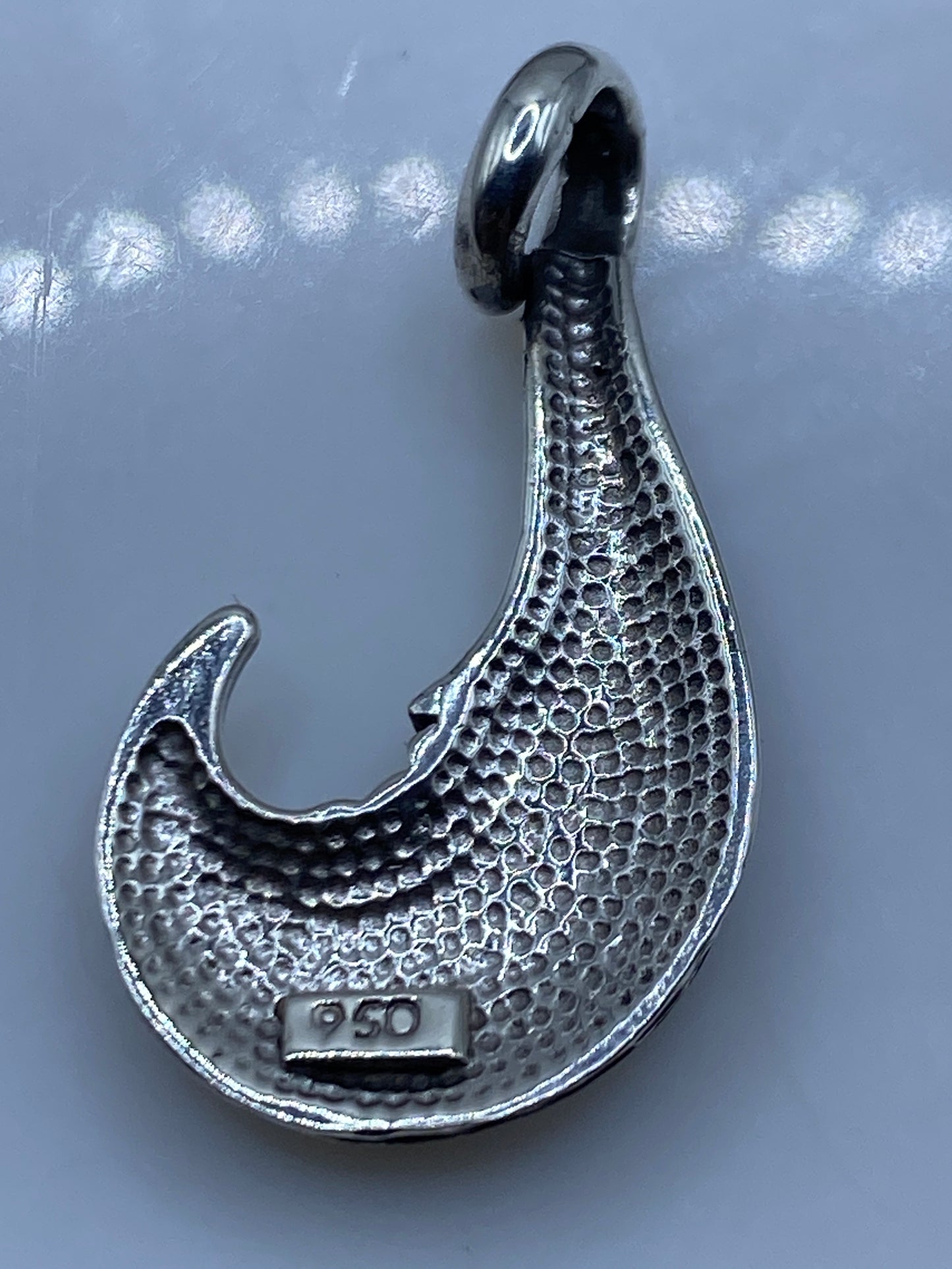 Dije Plata Luna Ópalo de Fuego — Taxco .950 — foto 5