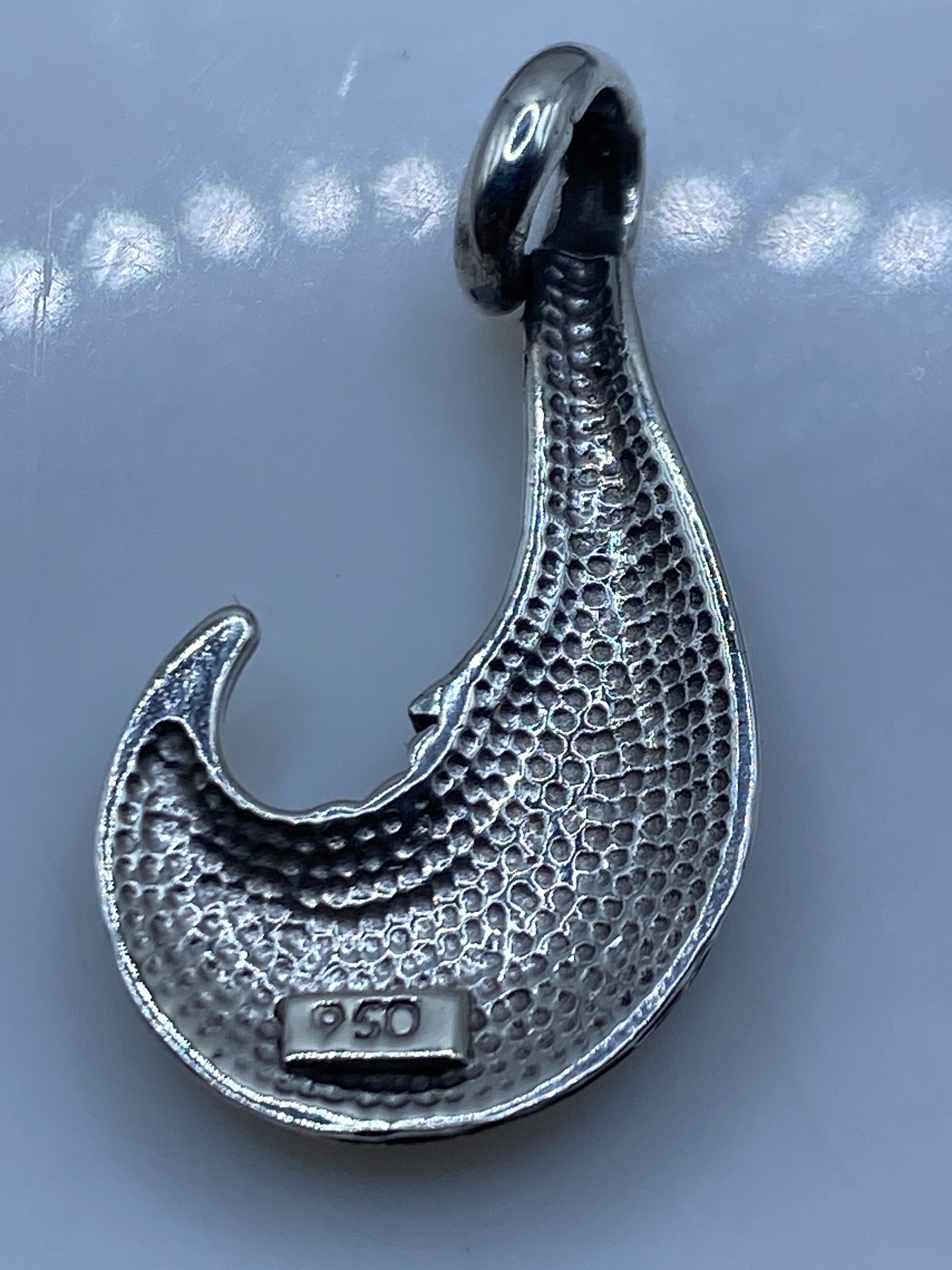 Dije Plata Luna Ópalo de Fuego — Taxco .950 — foto 5