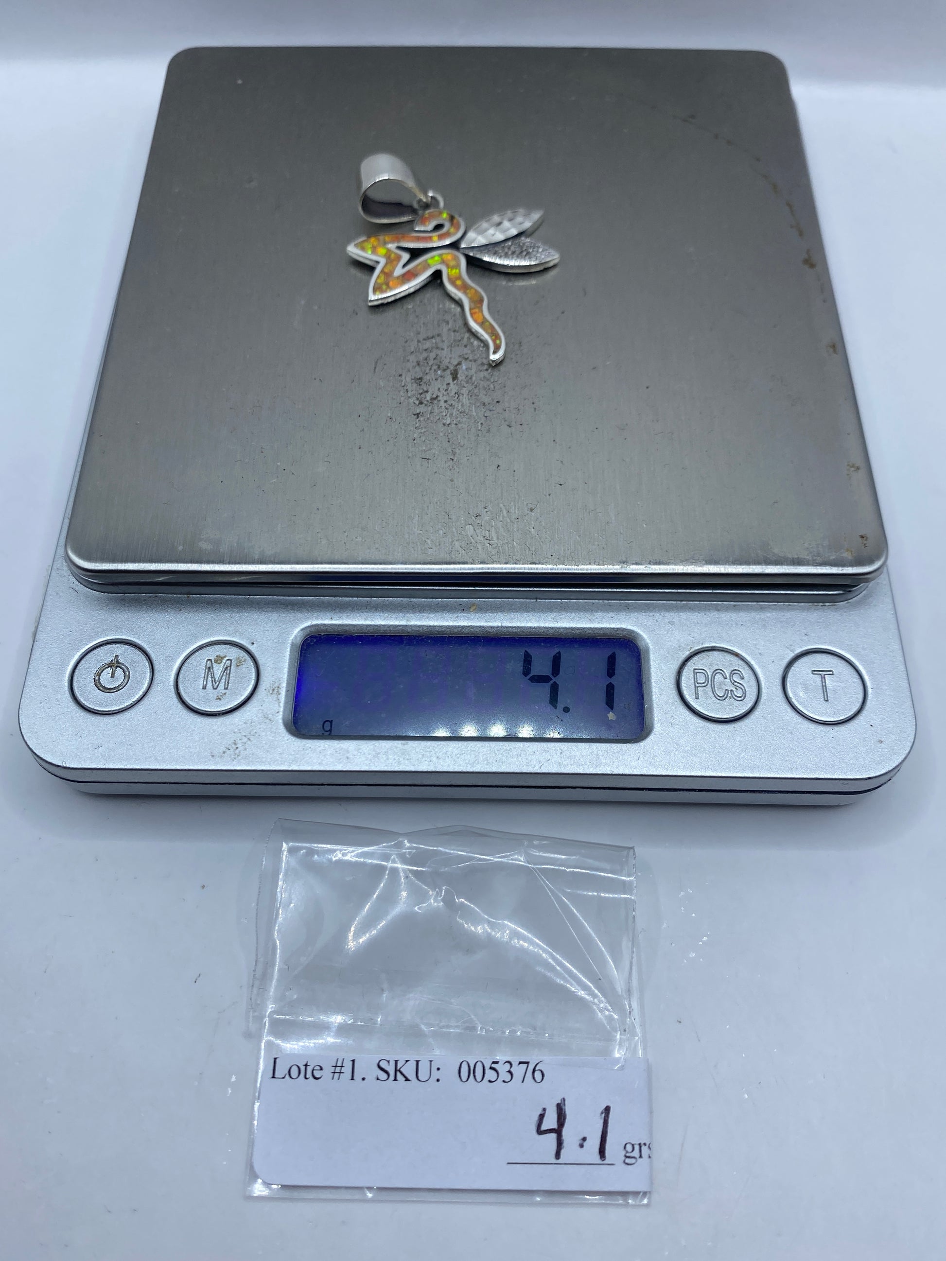Dije Dragonfly Plata .950 con Ópalo de Fuego — Taxco — foto 6
