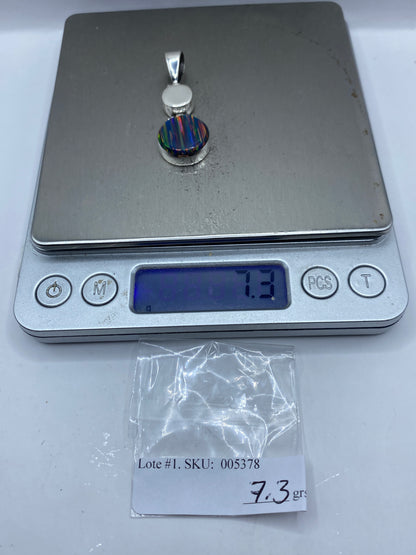 Dije de Plata .950 con Ópalo de Fuego — Taxco — foto 5
