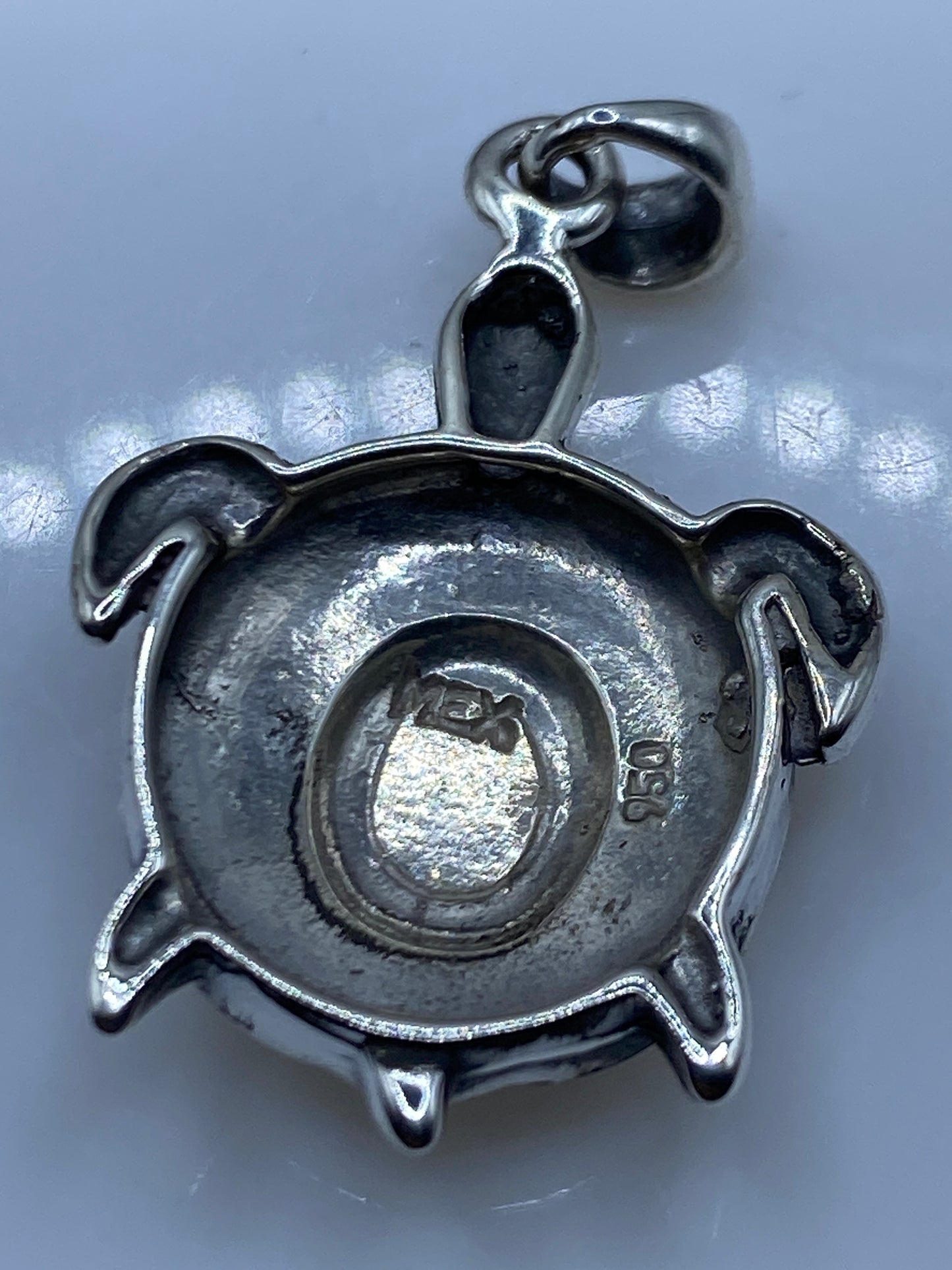 Dije Tortuga Plata .950 Ópalo de Fuego — Taxco — foto 5