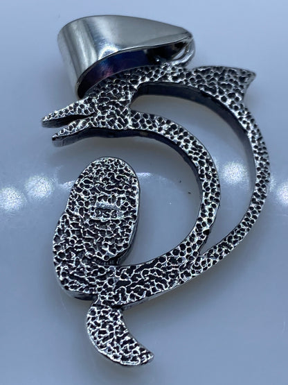 Dije Serpiente Ópalo de Fuego — Plata .950 Taxco — foto 5