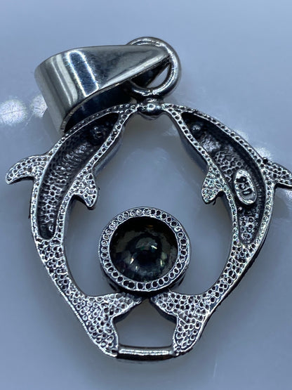 Dije de Plata Delfines con Ópalo de Fuego — Taxco .950 — foto 5