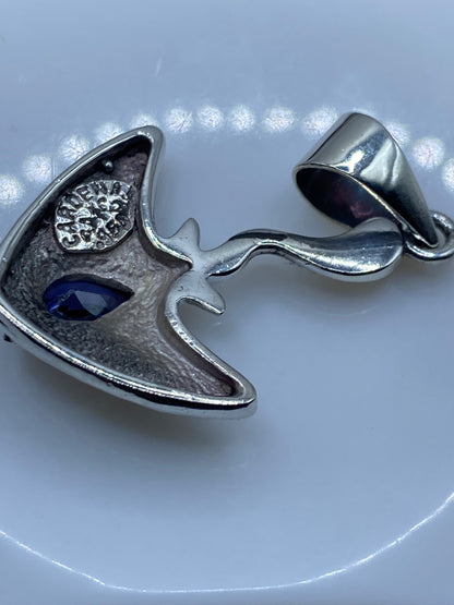 Dije Ópal de Fuego Azul en Plata .950 — Taxco — foto 5