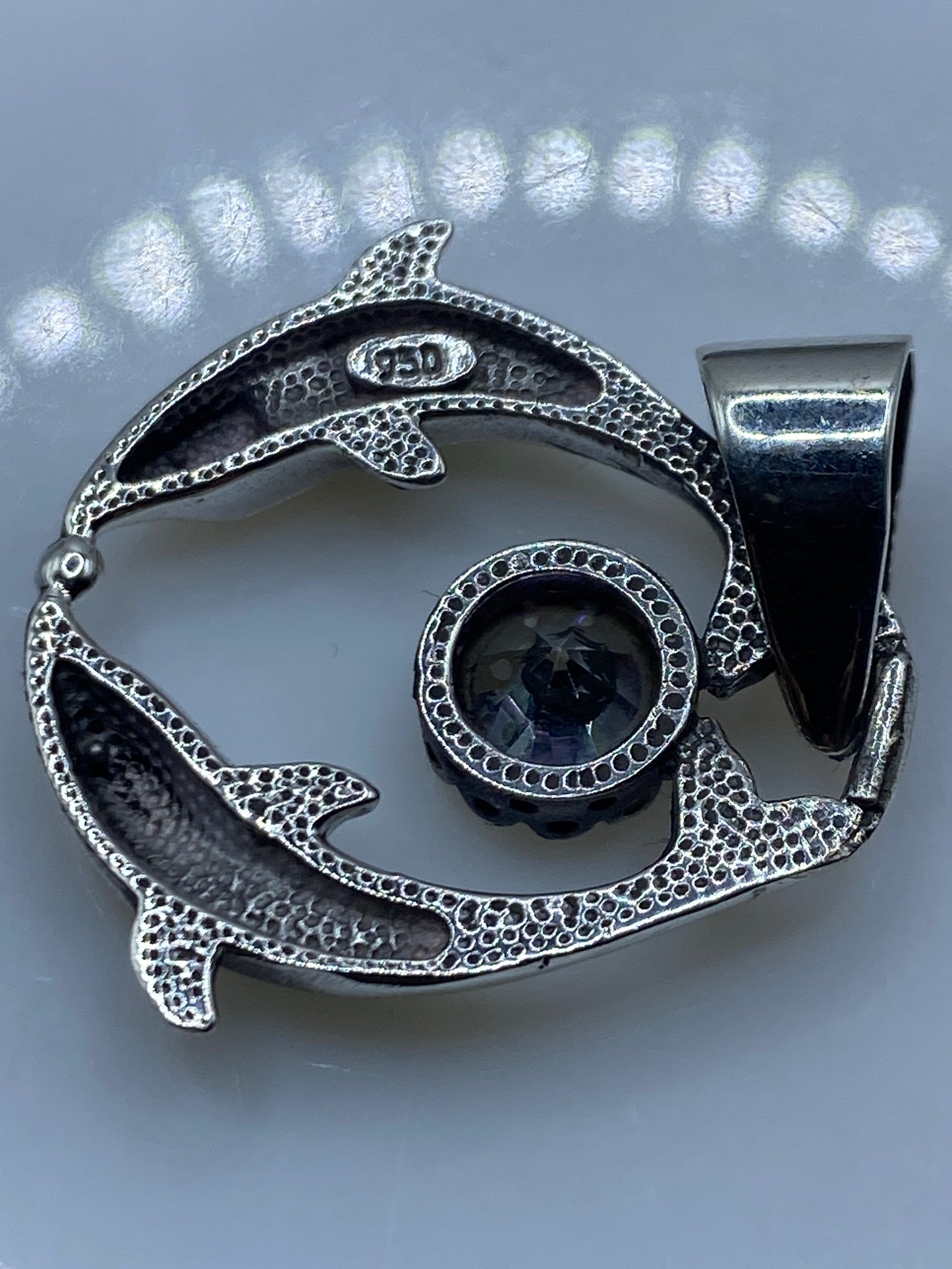 Dije Ópalo de Fuego Plata .950 — Taxco — foto 5