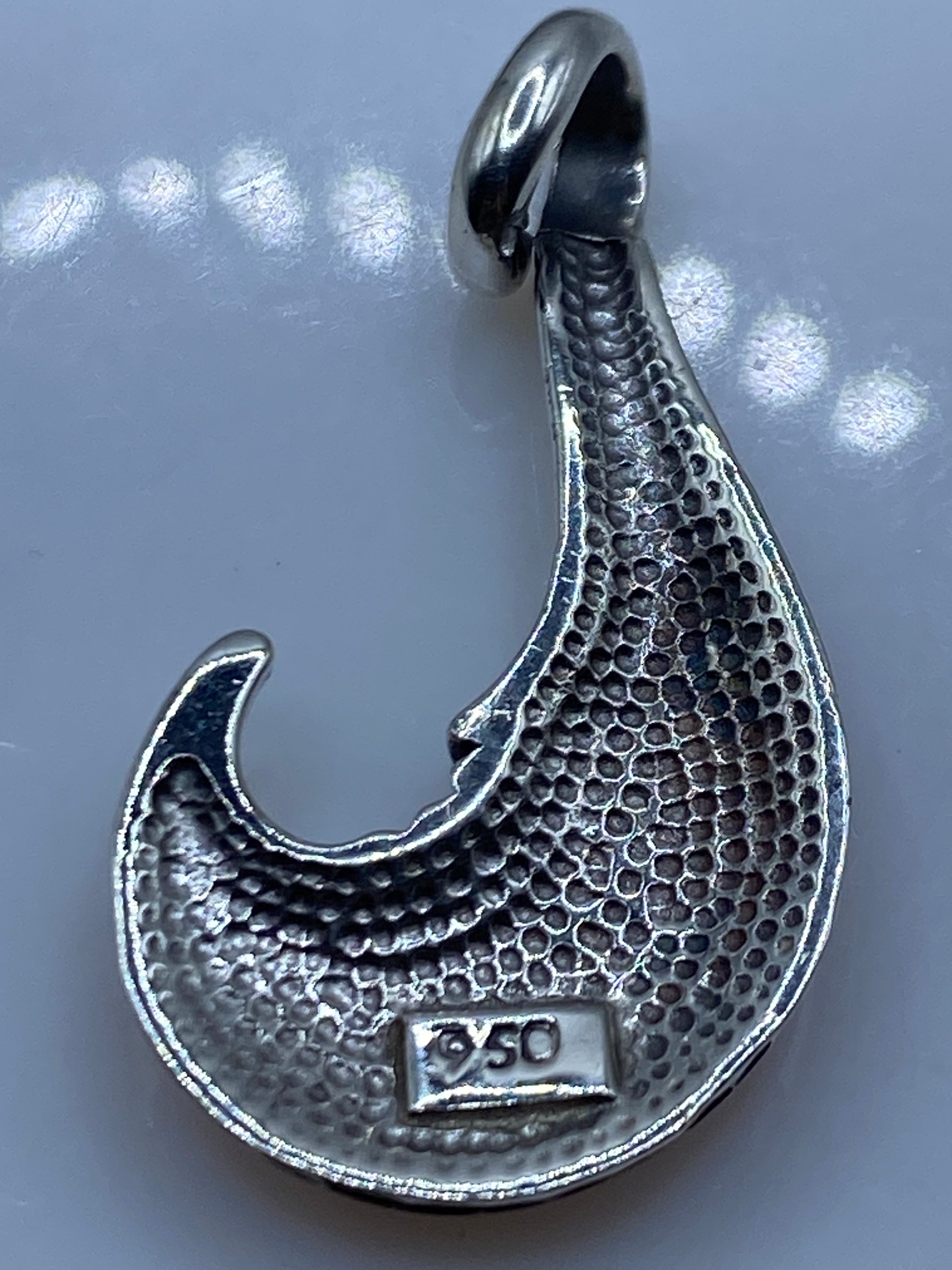 Dije de Plata con Ópalo de Fuego Rosa — Taxco .950 — foto 5