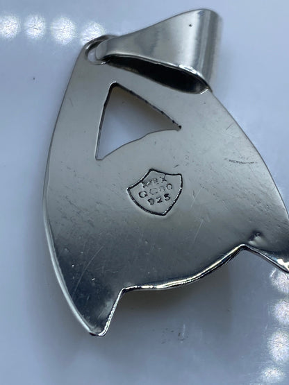 Dije Plata Ópalo de Fuego — Tetra Filigrana Taxco .925 — foto 5