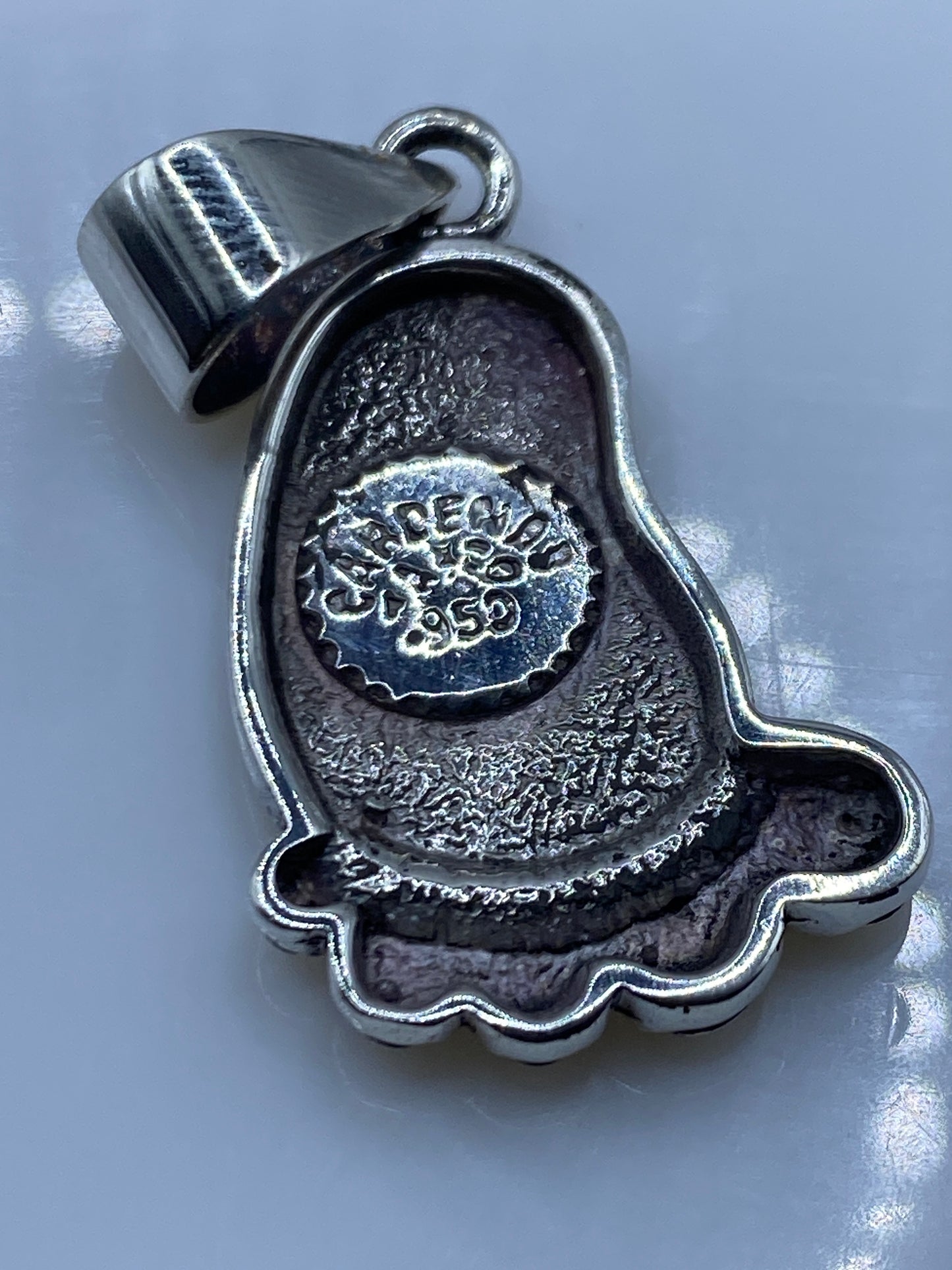 Dije Plata Ópalo de Fuego Paw — Taxco .950 — foto 5