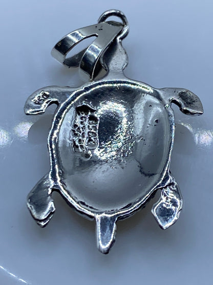 Dije de Plata Tortuga Marina con Ópalo de Fuego — Taxco .950 — foto 5