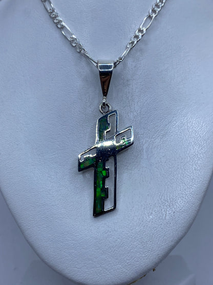 Reverso de la cruz con sello de autenticidad .925 en relieve