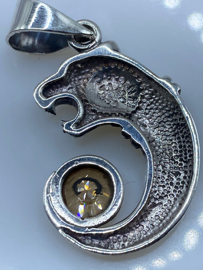 Dije Plata Caballo con Ópalo de Fuego — Taxco .950 — foto 5