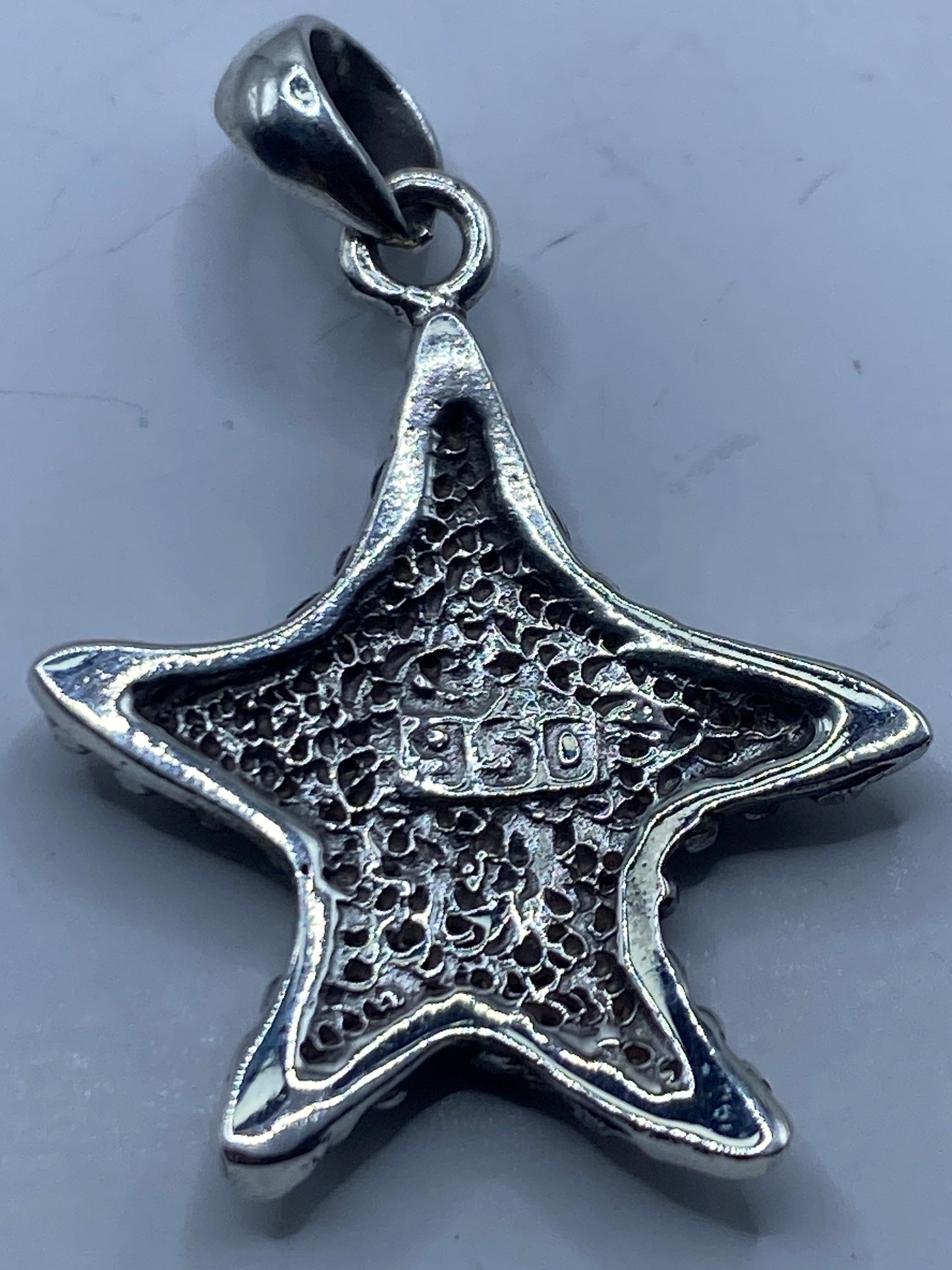 Dije Estrella Marina Plata .950 con Ópalo de Fuego — Taxco — foto 5
