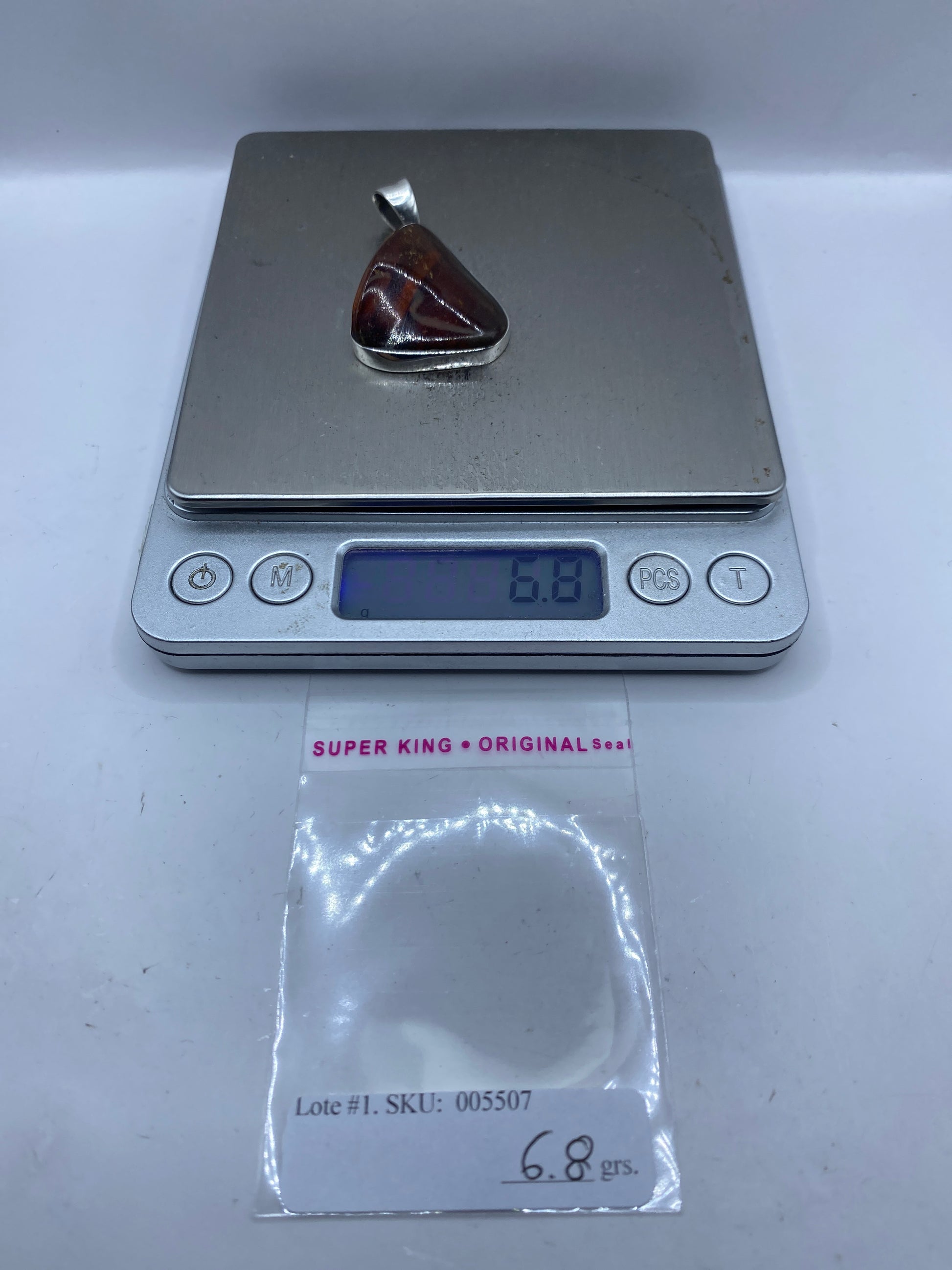 Dije de Plata con Ámbar — Taxco .950 — foto 6