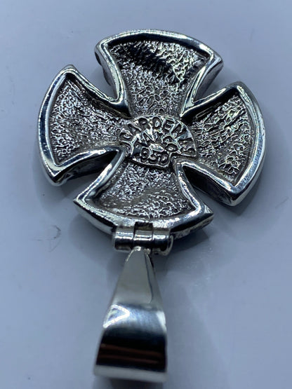 Dije Plata Opalo de Fuego Azul — Taxco .925 — foto 5