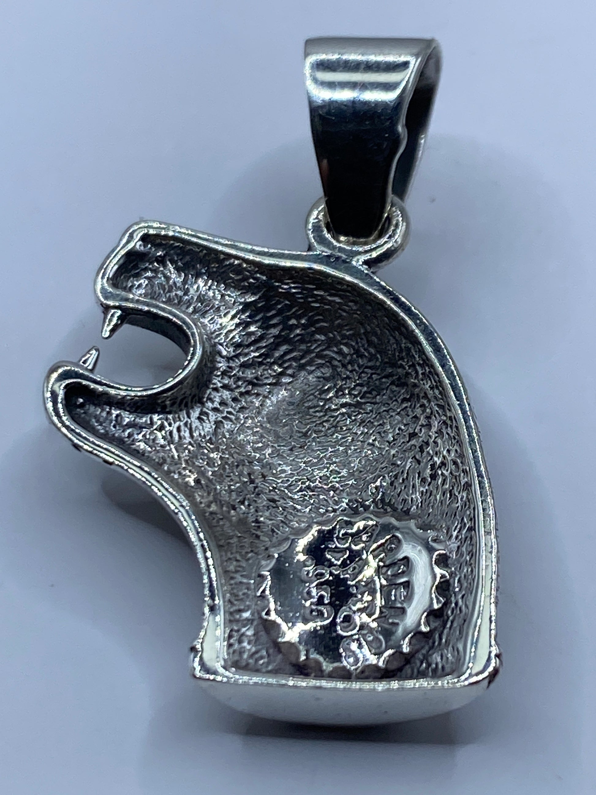 Dije de Plata Ópalo de Fuego Prehispánico — Taxco .950 — foto 5